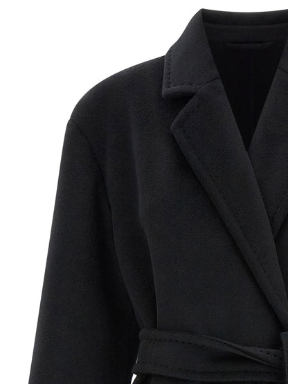 Manteau Max Mara femme Giambo en laine noir – MA-344632 - HBPS Beauty & Fashion
