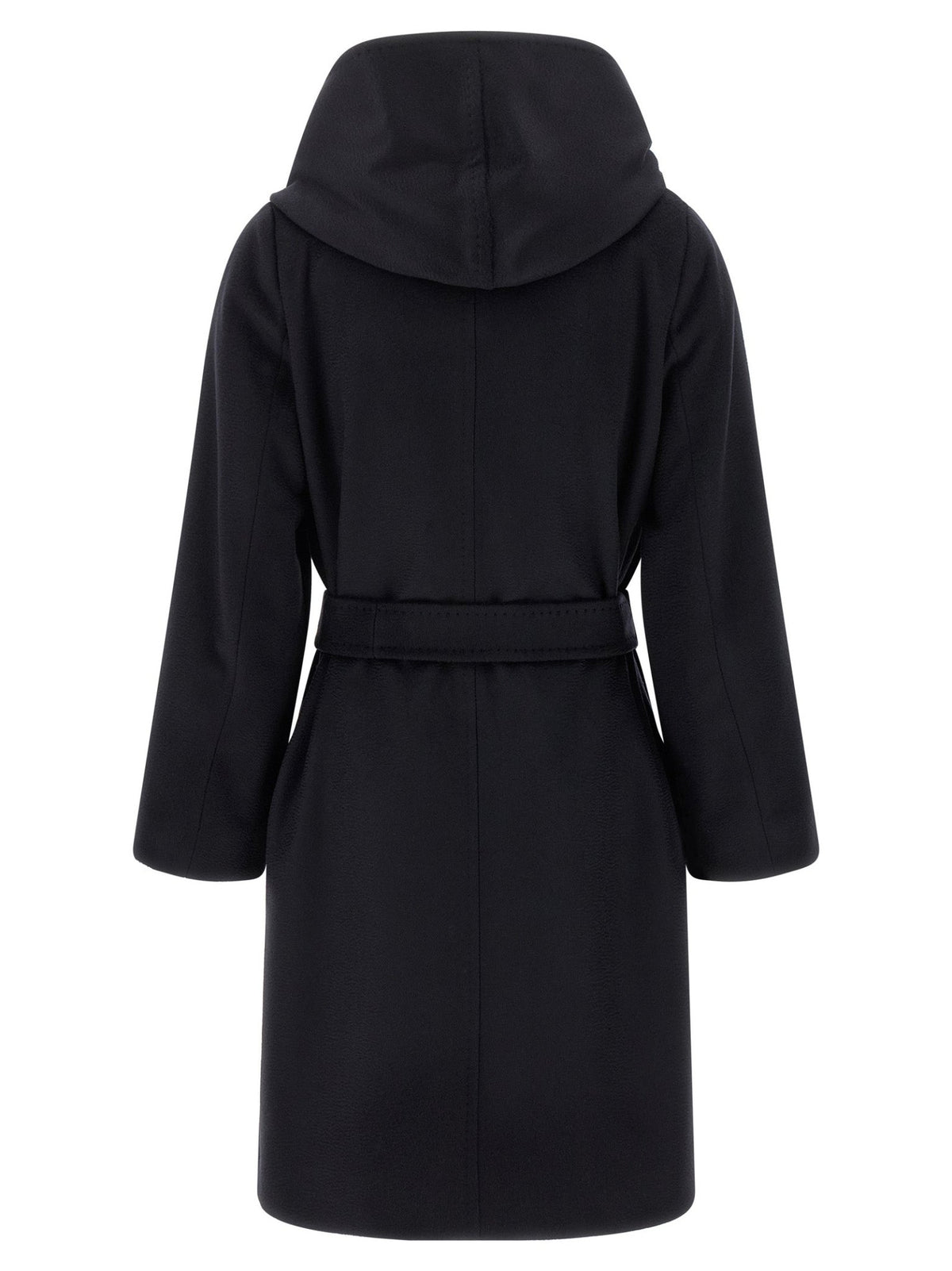 Manteau Max Mara femme New Mang en laine vierge bleu nuit – MA-344744 - HBPS Beauty & Fashion