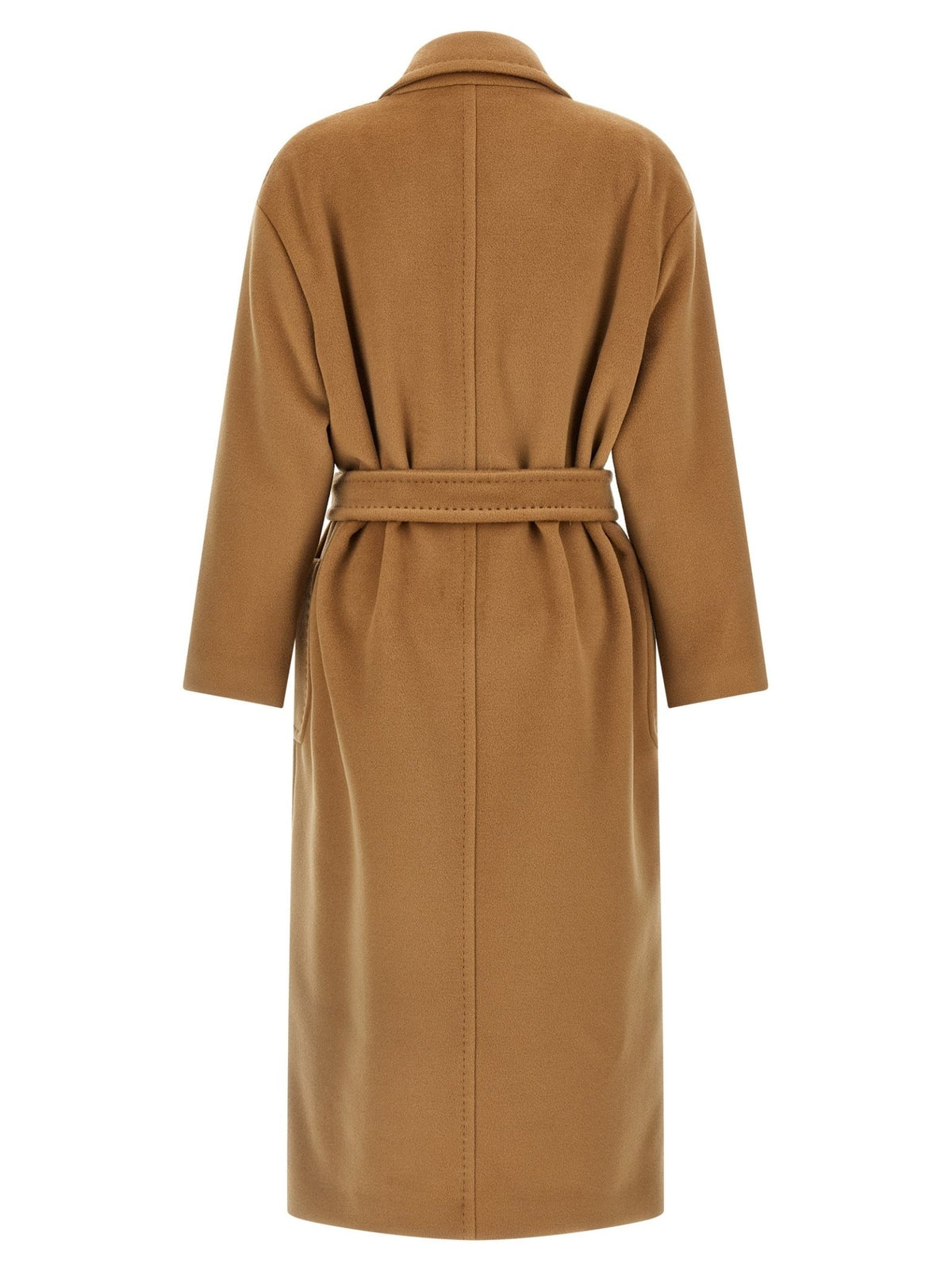 Manteau Max Mara femme Studio Giambo en laine beige – MA-345004 - HBPS Beauty & Fashion