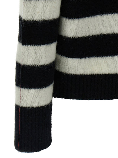 Marc Jacobs Bicolor Wool Cardigan - HBPS Beauty & Fashion