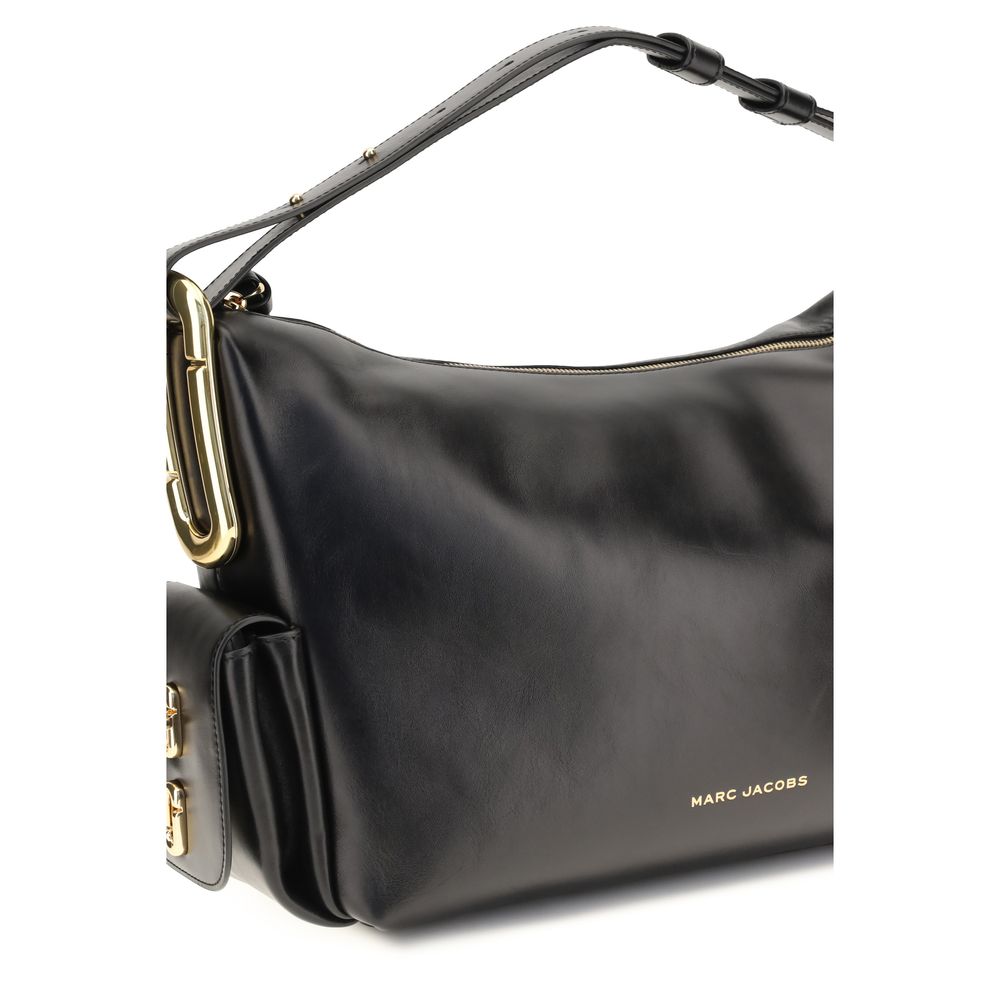 Marc Jacobs Black Calf Leather Bos Taurus Shoulder Bag - HBPS Beauty & Fashion