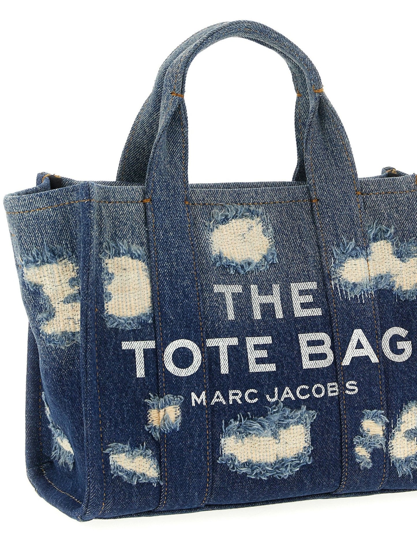 Marc Jacobs Blue Cotton Tote Bag - HBPS Beauty & Fashion