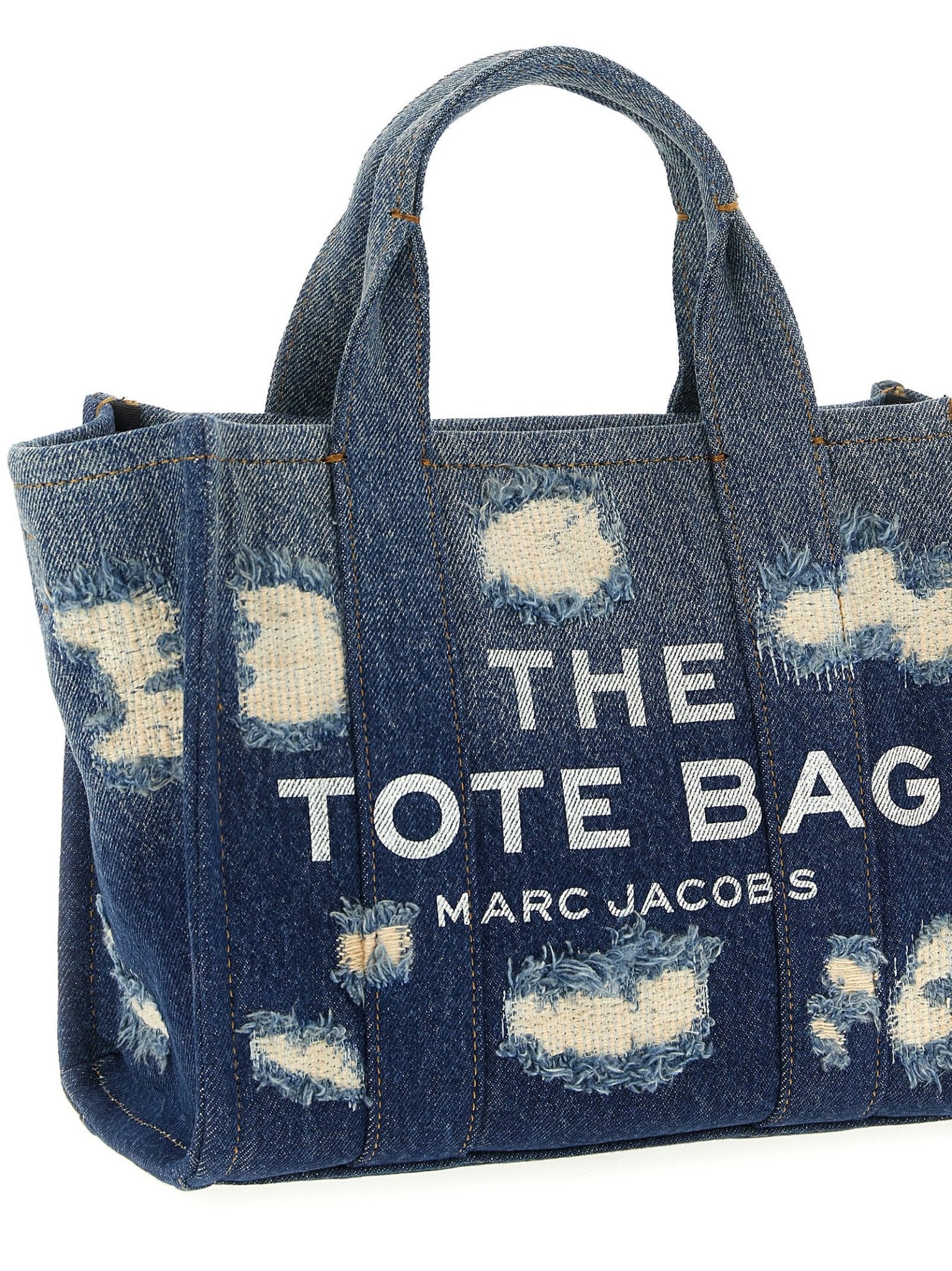 Marc Jacobs Blue Cotton Tote Bag - HBPS Beauty & Fashion