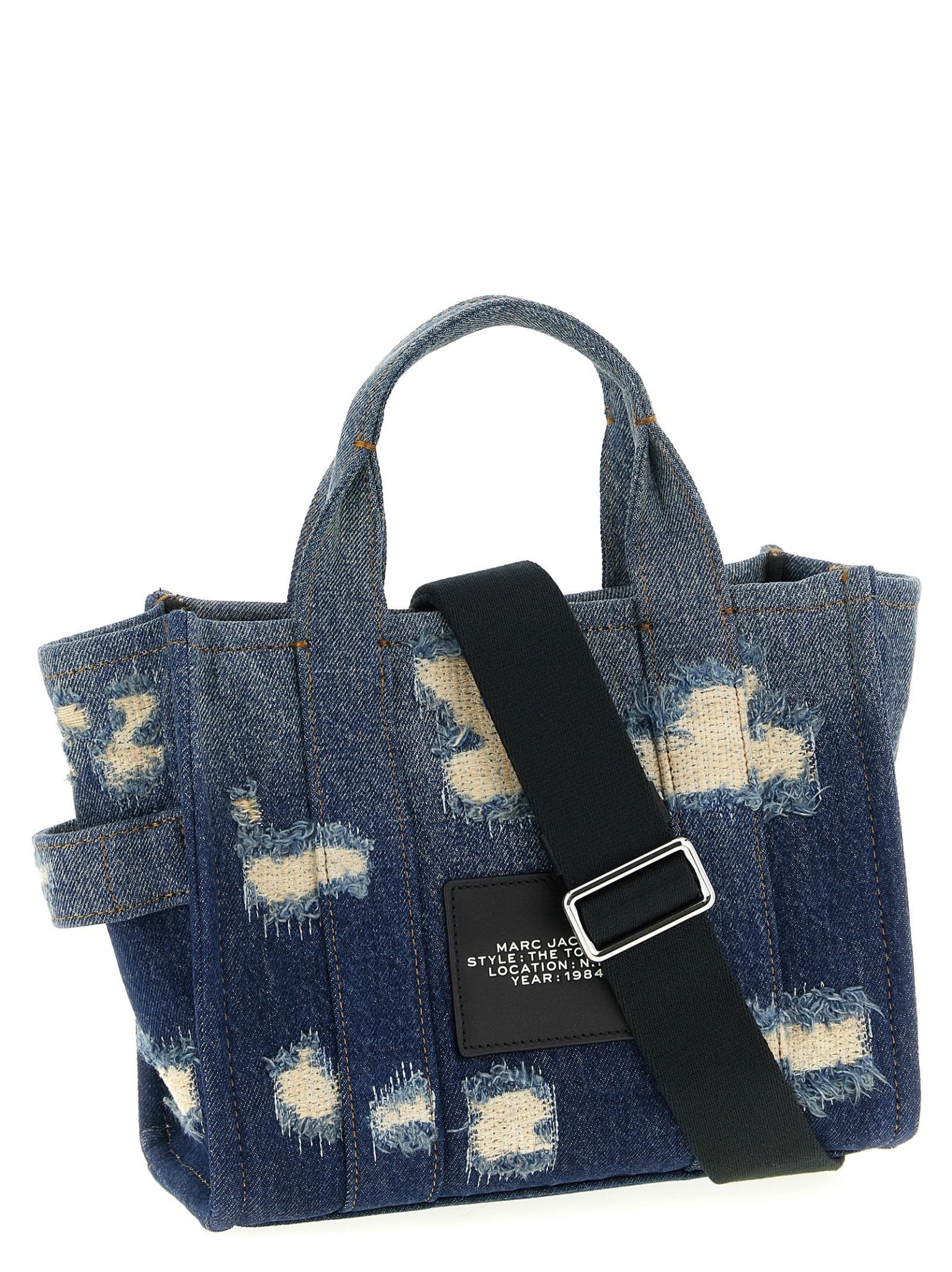 Marc Jacobs Blue Cotton Tote Bag - HBPS Beauty & Fashion
