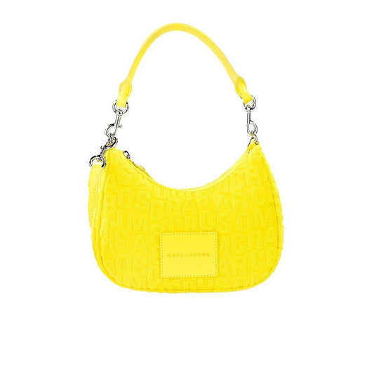 Marc Jacobs Monogram Terry Fabric Golden Kiwi Hobo Shoulder Bag Purse - HBPS Beauty & Fashion