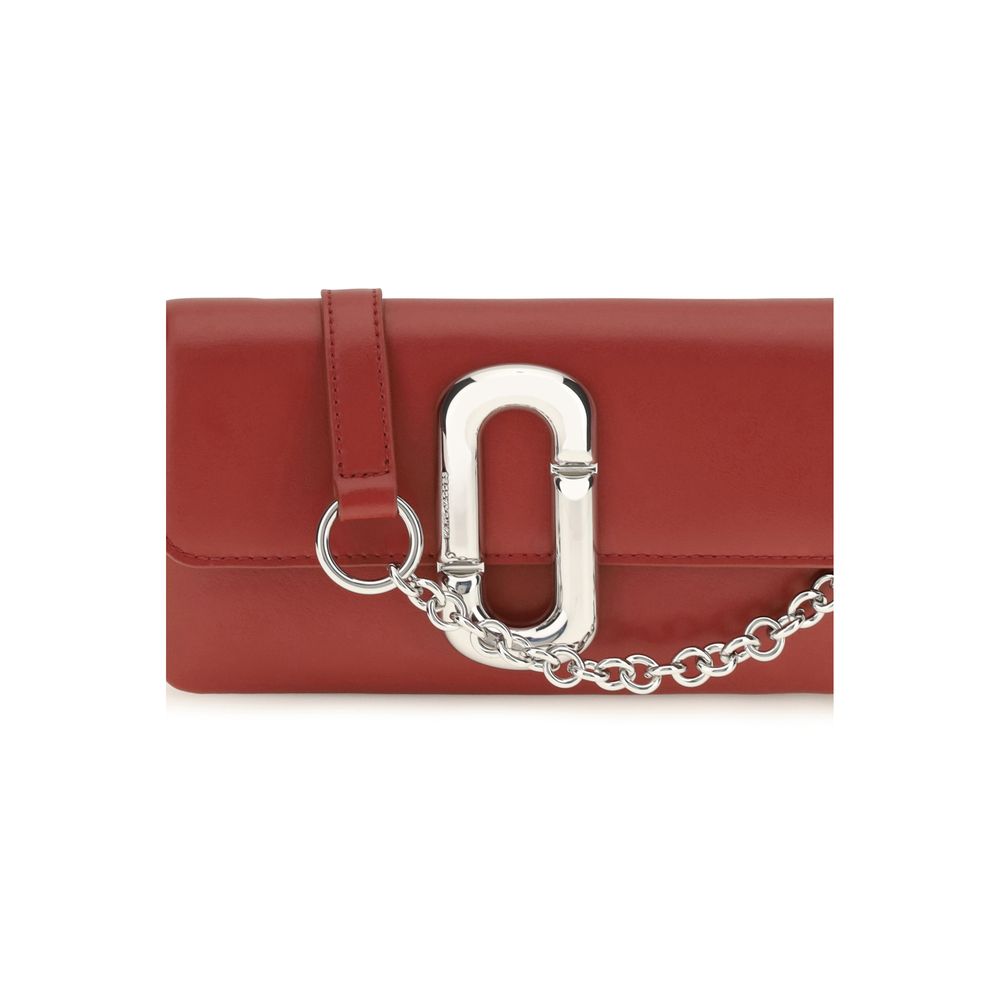 Marc Jacobs Red Calf Leather Bos Taurus Shoulder Bag - HBPS Beauty & Fashion