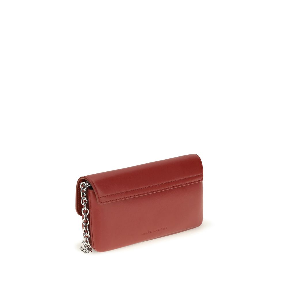 Marc Jacobs Red Calf Leather Bos Taurus Shoulder Bag - HBPS Beauty & Fashion