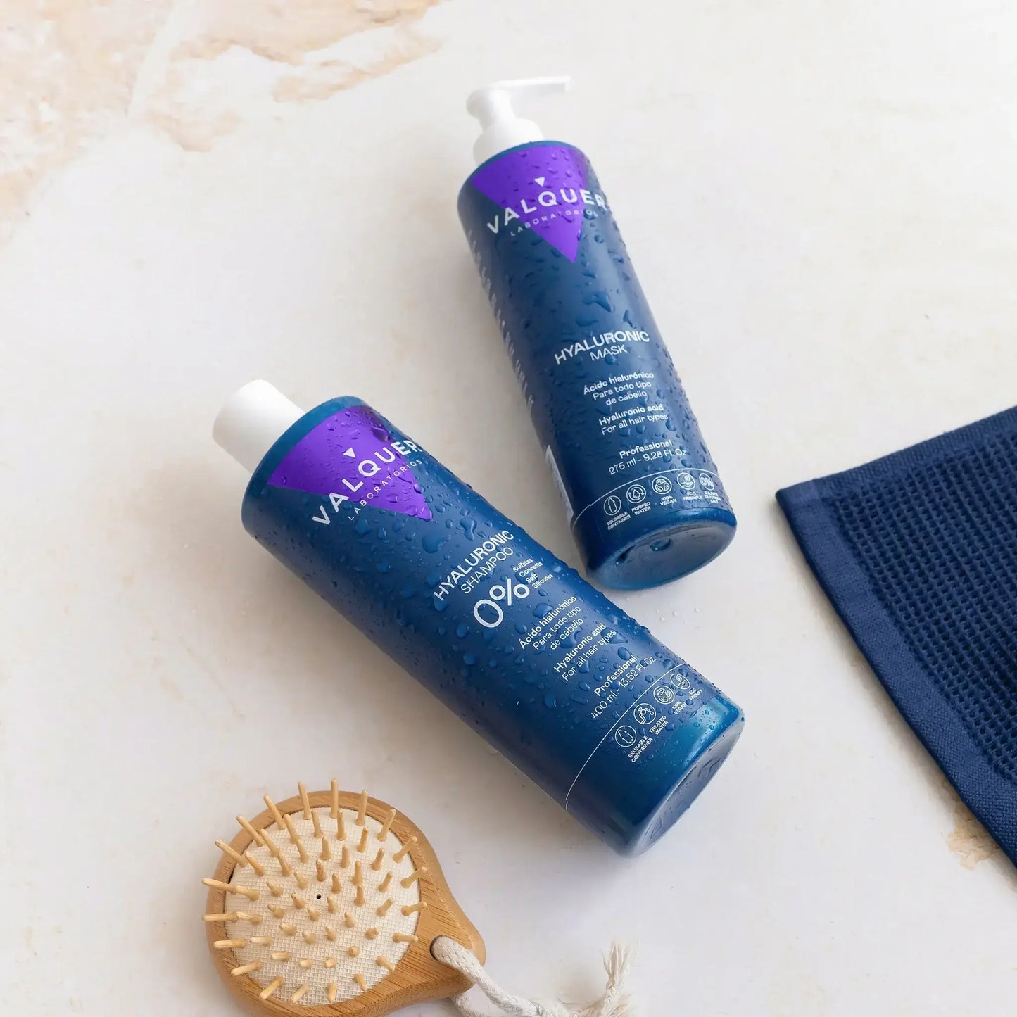 Pack Ácido Hialurónico - Champú y Mascarilla Capilar - 675 ml