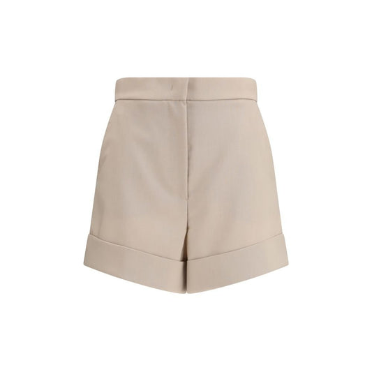 Max Mara Bicolor Wool Bermuda Shorts - HBPS Beauty & Fashion