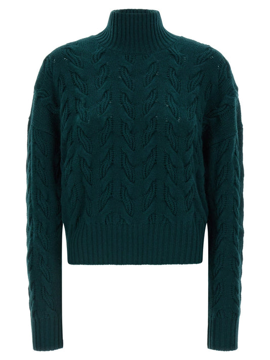 Max Mara Bicolor Wool Cardigan - HBPS Beauty & Fashion