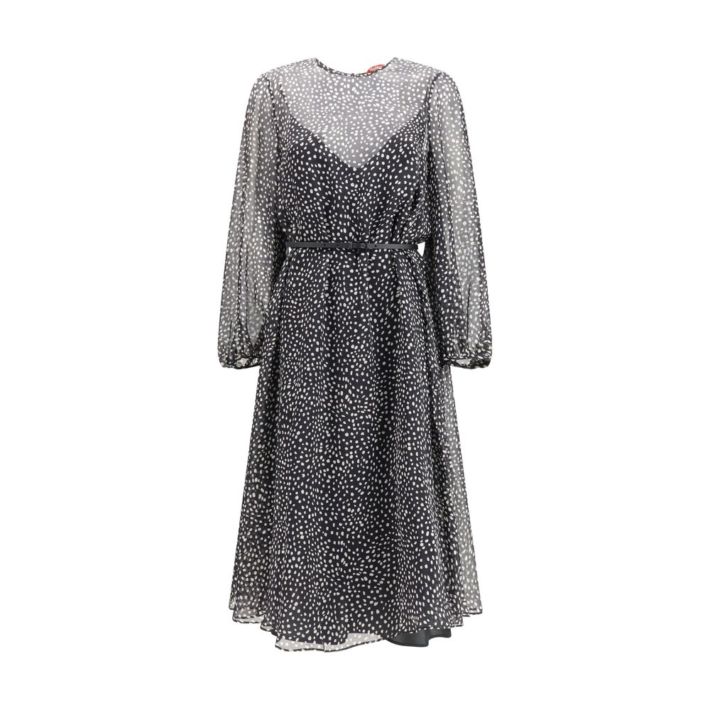 Max Mara Black Silk Casual Dress - HBPS Beauty & Fashion