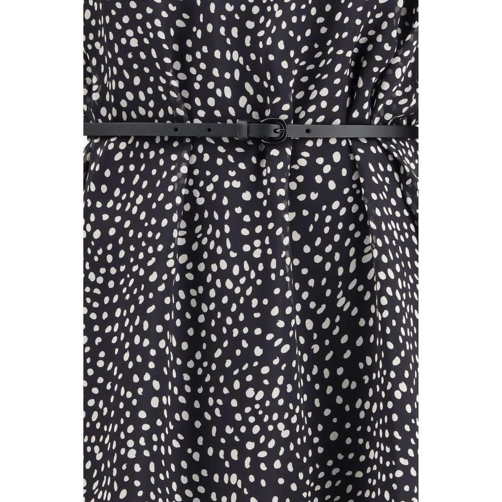 Max Mara Black Silk Casual Dress - HBPS Beauty & Fashion