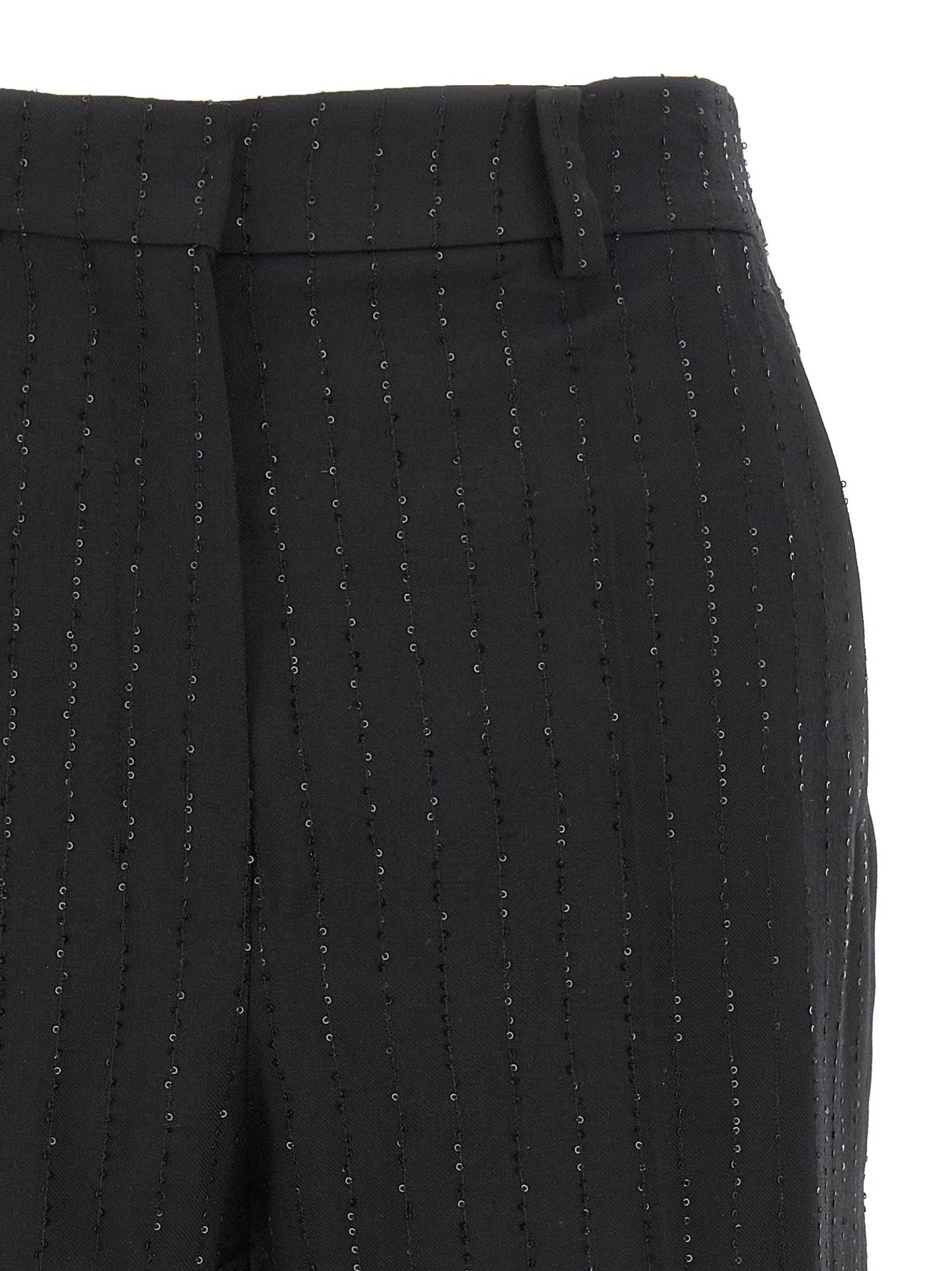 Max Mara Black Virgin Wool Bermuda Shorts - HBPS Beauty & Fashion
