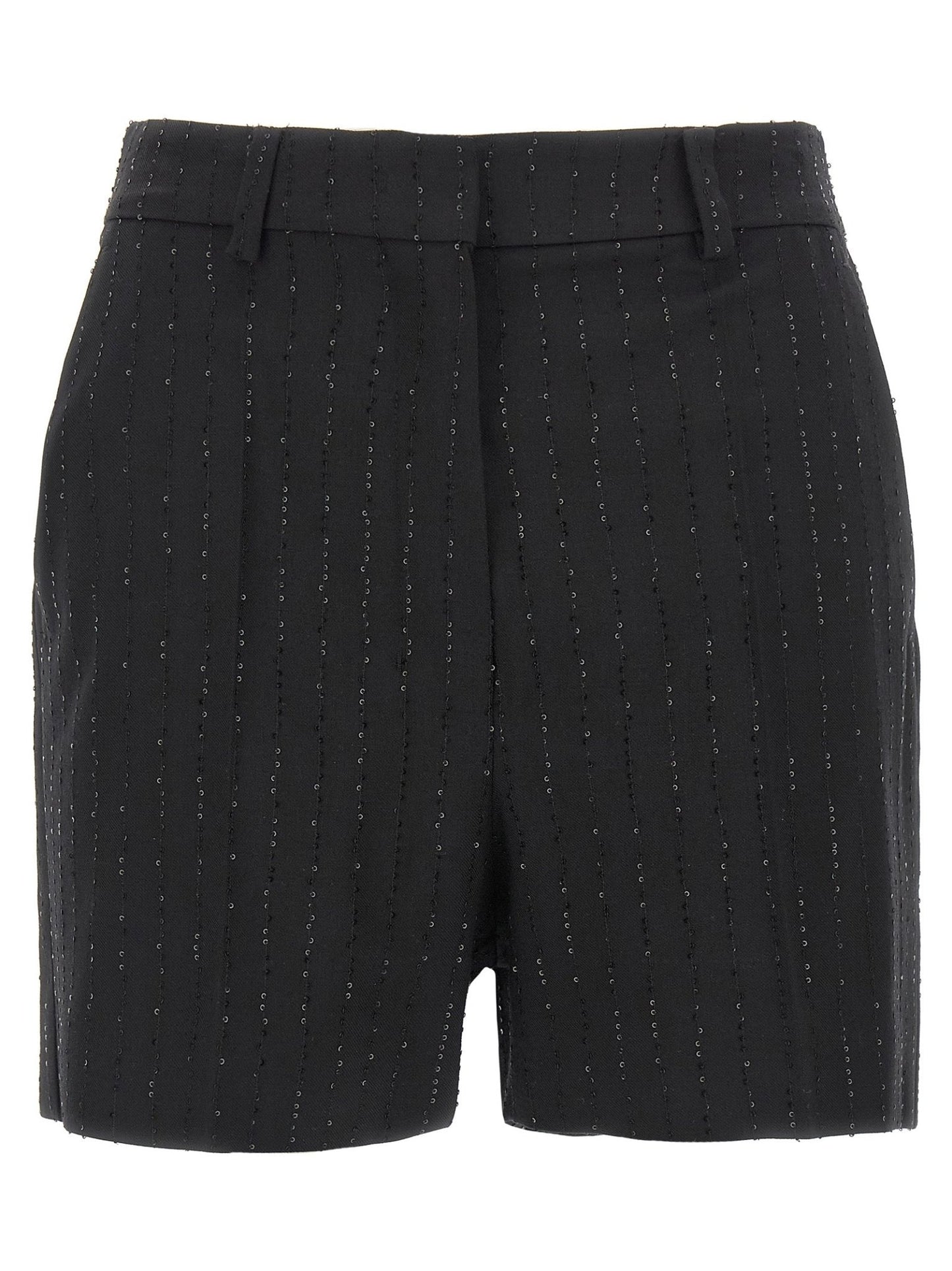 Max Mara Black Virgin Wool Bermuda Shorts - HBPS Beauty & Fashion