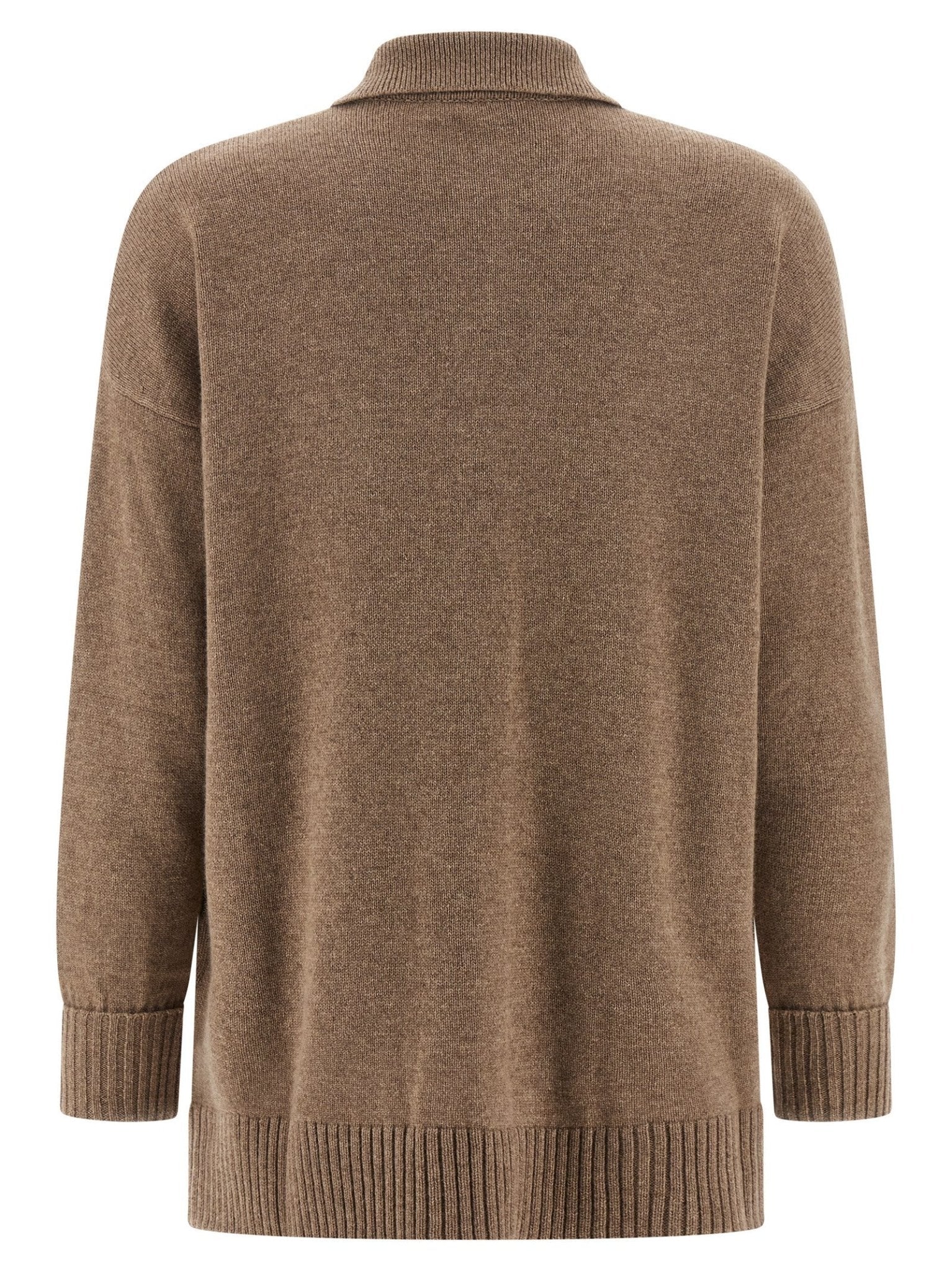 Max Mara Brown Cashmere Cardigan - HBPS Beauty & Fashion