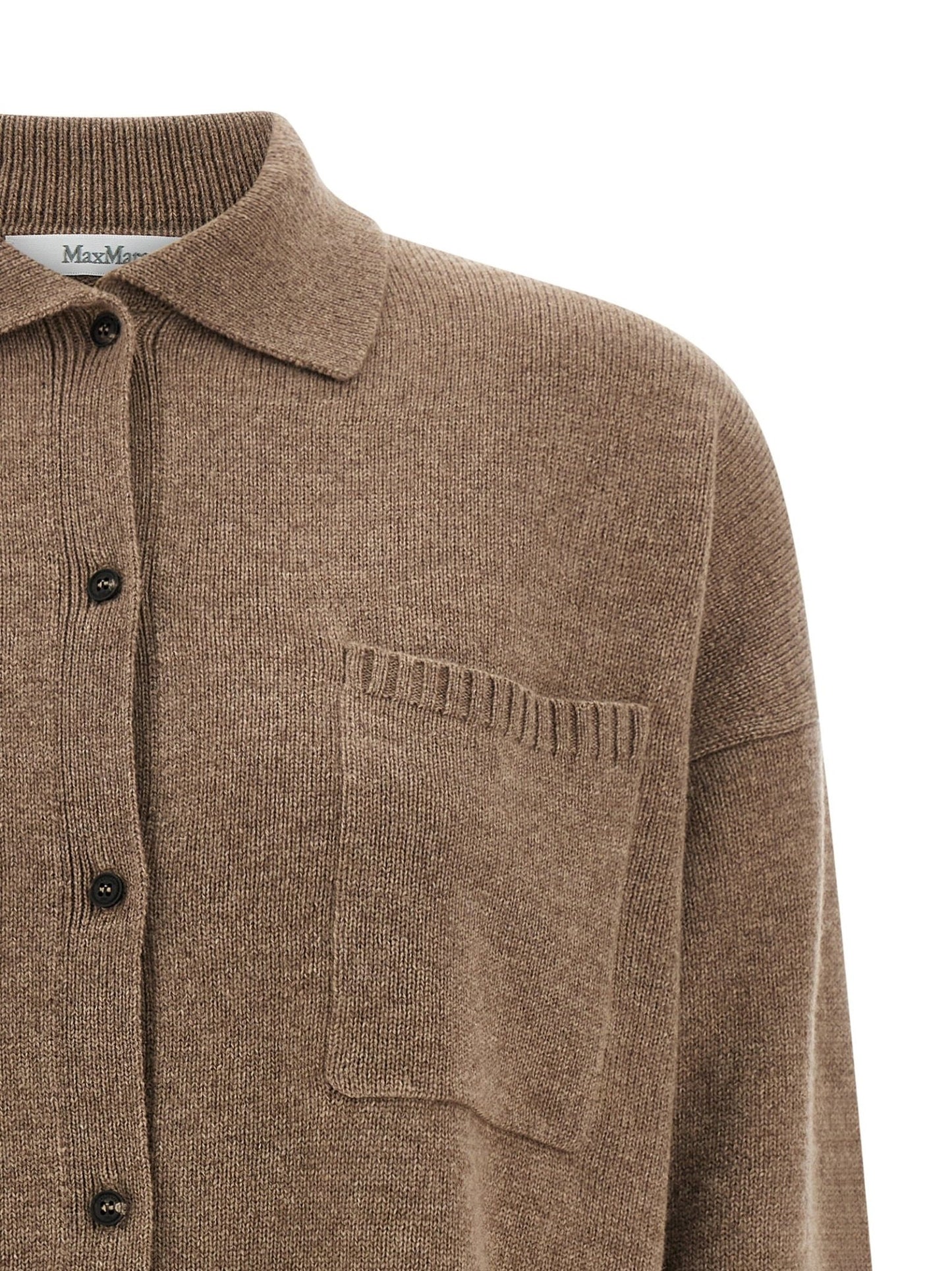 Max Mara Brown Cashmere Cardigan - HBPS Beauty & Fashion
