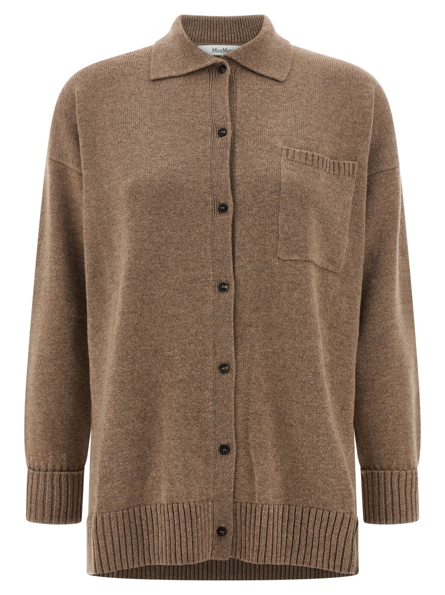 Max Mara Brown Cashmere Cardigan - HBPS Beauty & Fashion