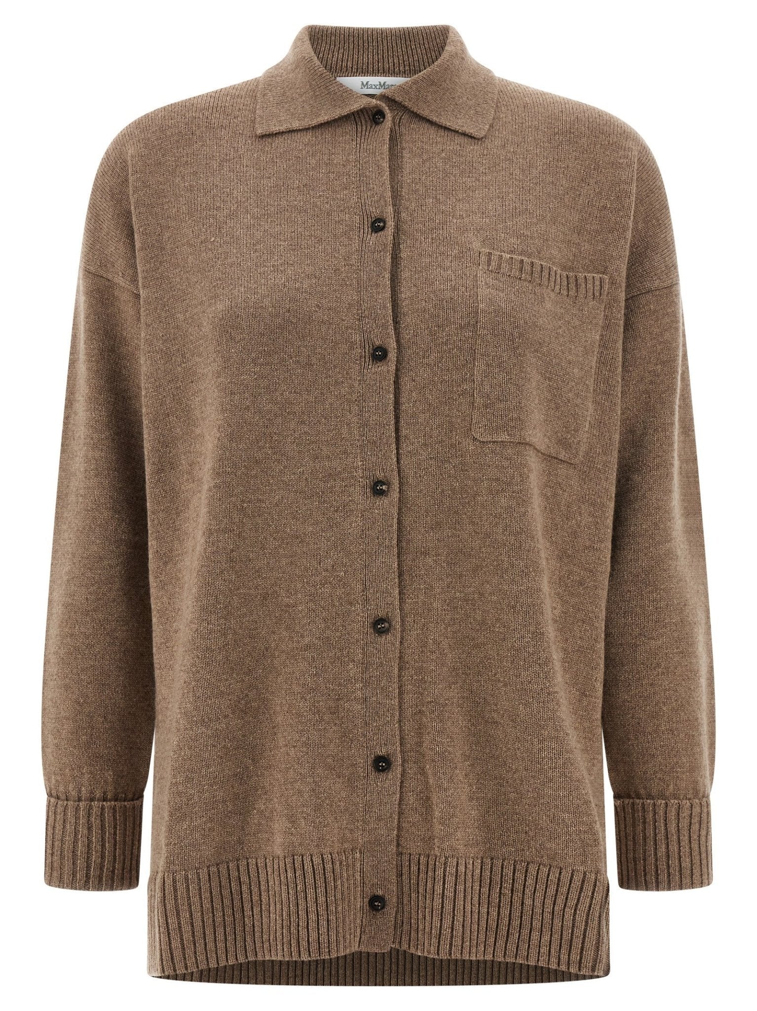 Max Mara Brown Cashmere Cardigan - HBPS Beauty & Fashion