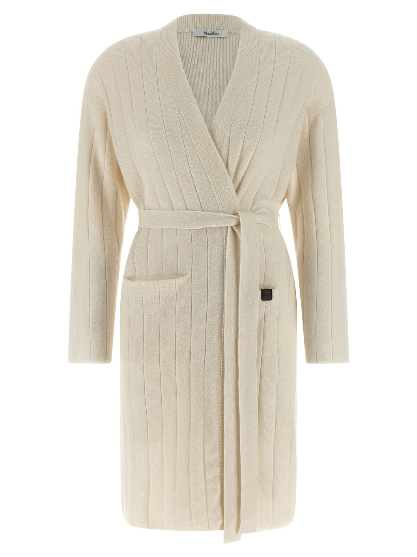 Max Mara White Cashmere Cardigan - HBPS Beauty & Fashion