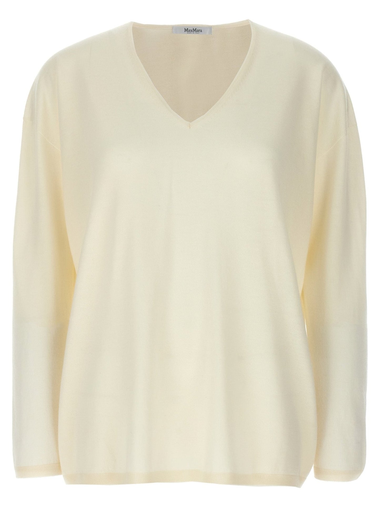 Max Mara White Cashmere Cardigan - HBPS Beauty & Fashion