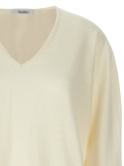 Max Mara White Cashmere Cardigan - HBPS Beauty & Fashion