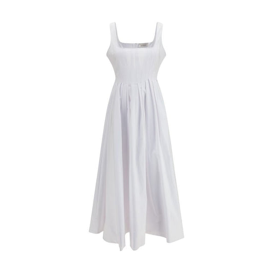 Max Mara White Cotton Casual Dress - HBPS Beauty & Fashion