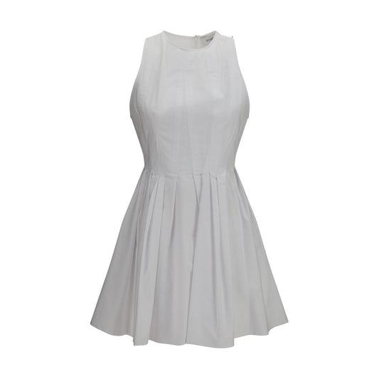 Max Mara White Cotton Casual Dress - HBPS Beauty & Fashion