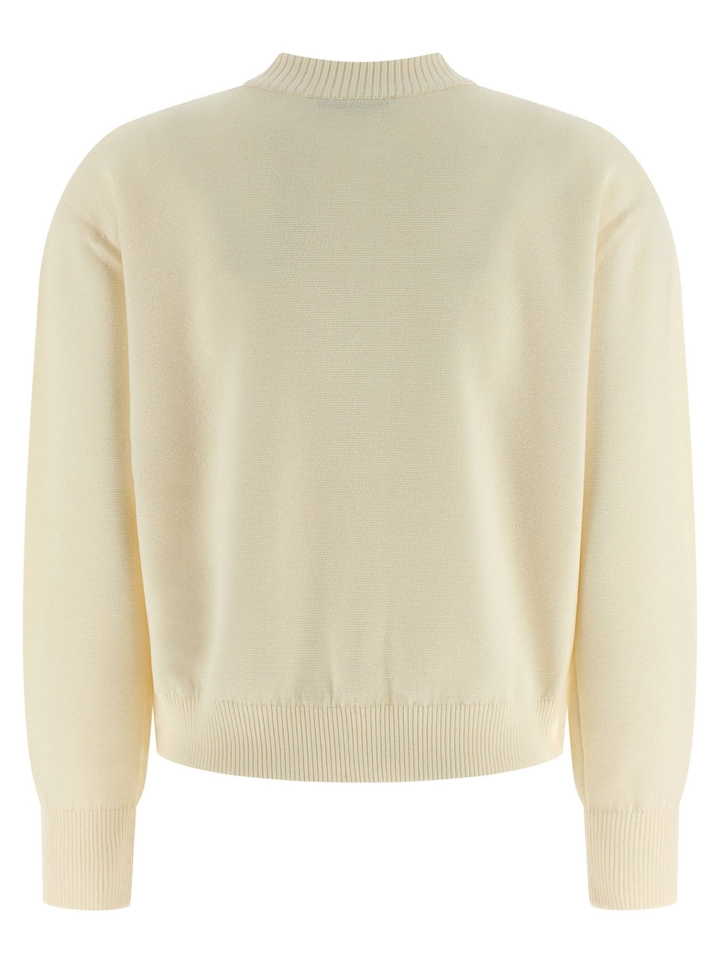 Max Mara White Virgin Wool Cardigan - HBPS Beauty & Fashion
