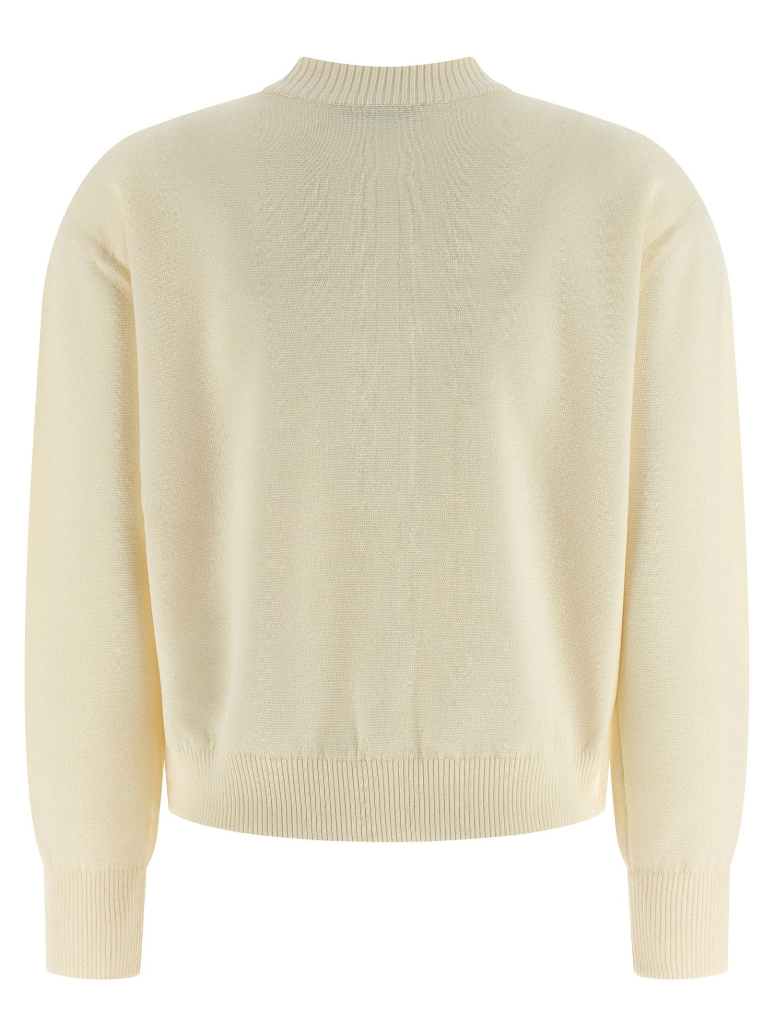 Max Mara White Virgin Wool Cardigan - HBPS Beauty & Fashion