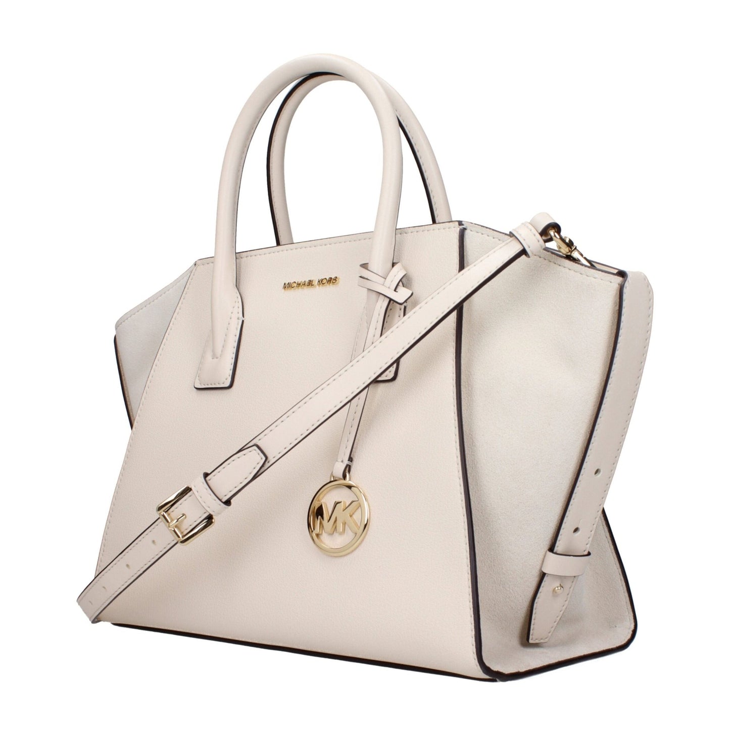 Michael Kors Beige Leather Handbag - HBPS Beauty & Fashion