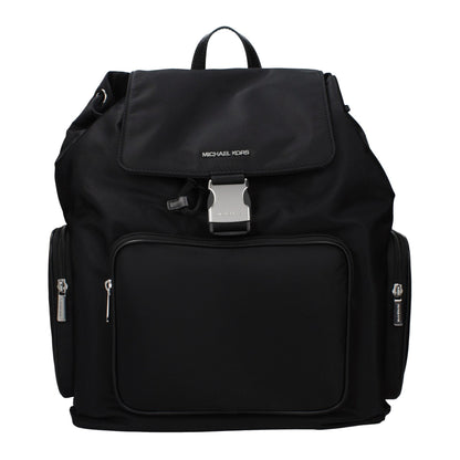 Michael Kors Black Fabric Backpack - HBPS Beauty & Fashion
