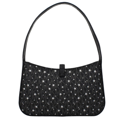 Michael Kors Black Fabric Handbag - HBPS Beauty & Fashion