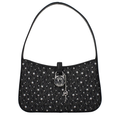 Michael Kors Black Fabric Handbag - HBPS Beauty & Fashion