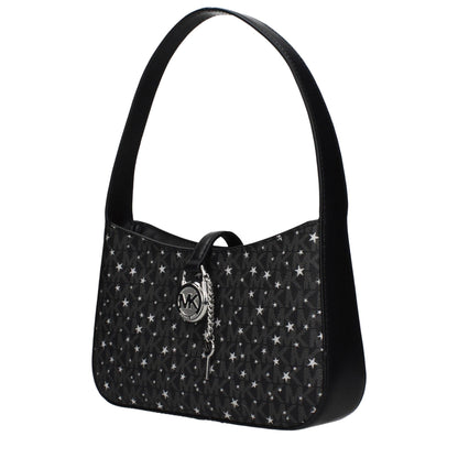 Michael Kors Black Fabric Handbag - HBPS Beauty & Fashion
