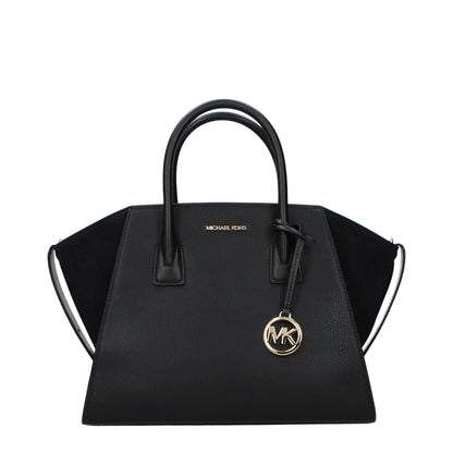 Michael Kors Black Leather Handbag - HBPS Beauty & Fashion
