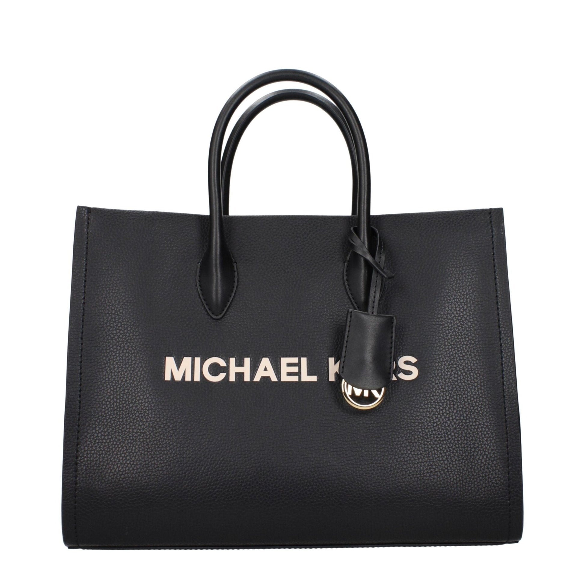 Michael Kors Black Leather Handbag - HBPS Beauty & Fashion