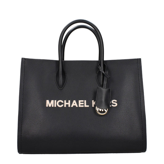 Michael Kors Black Leather Handbag - HBPS Beauty & Fashion