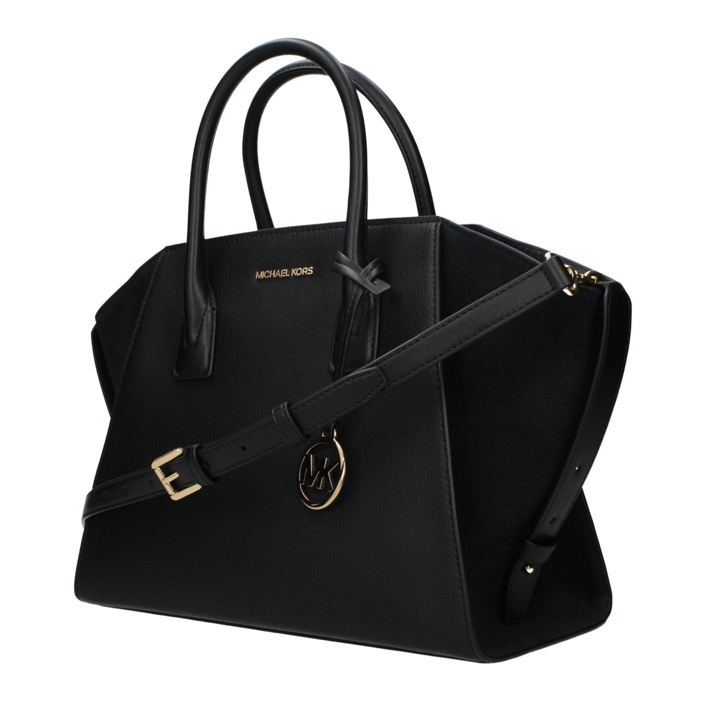 Michael Kors Black Leather Handbag - HBPS Beauty & Fashion