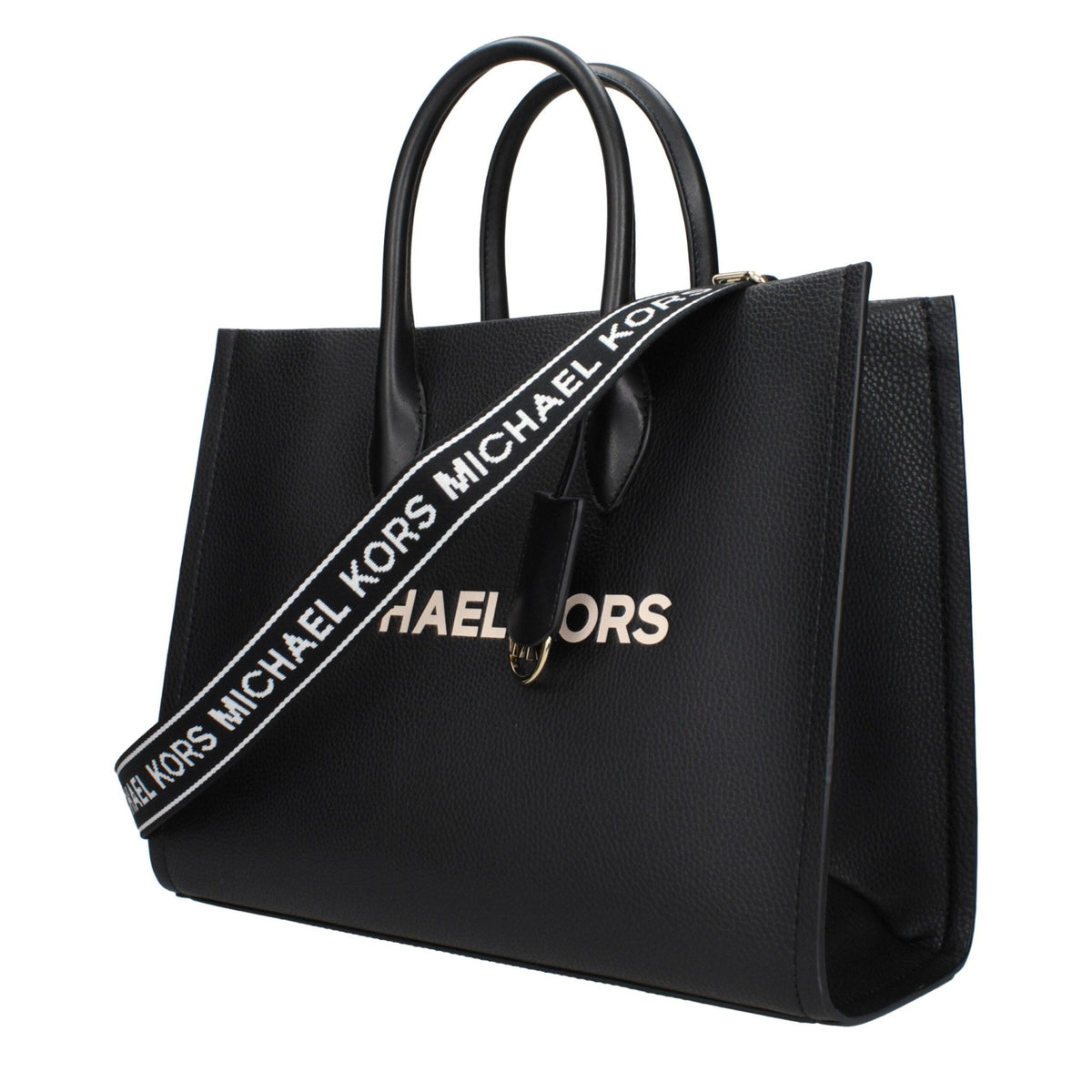 Michael Kors Black Leather Handbag - HBPS Beauty & Fashion