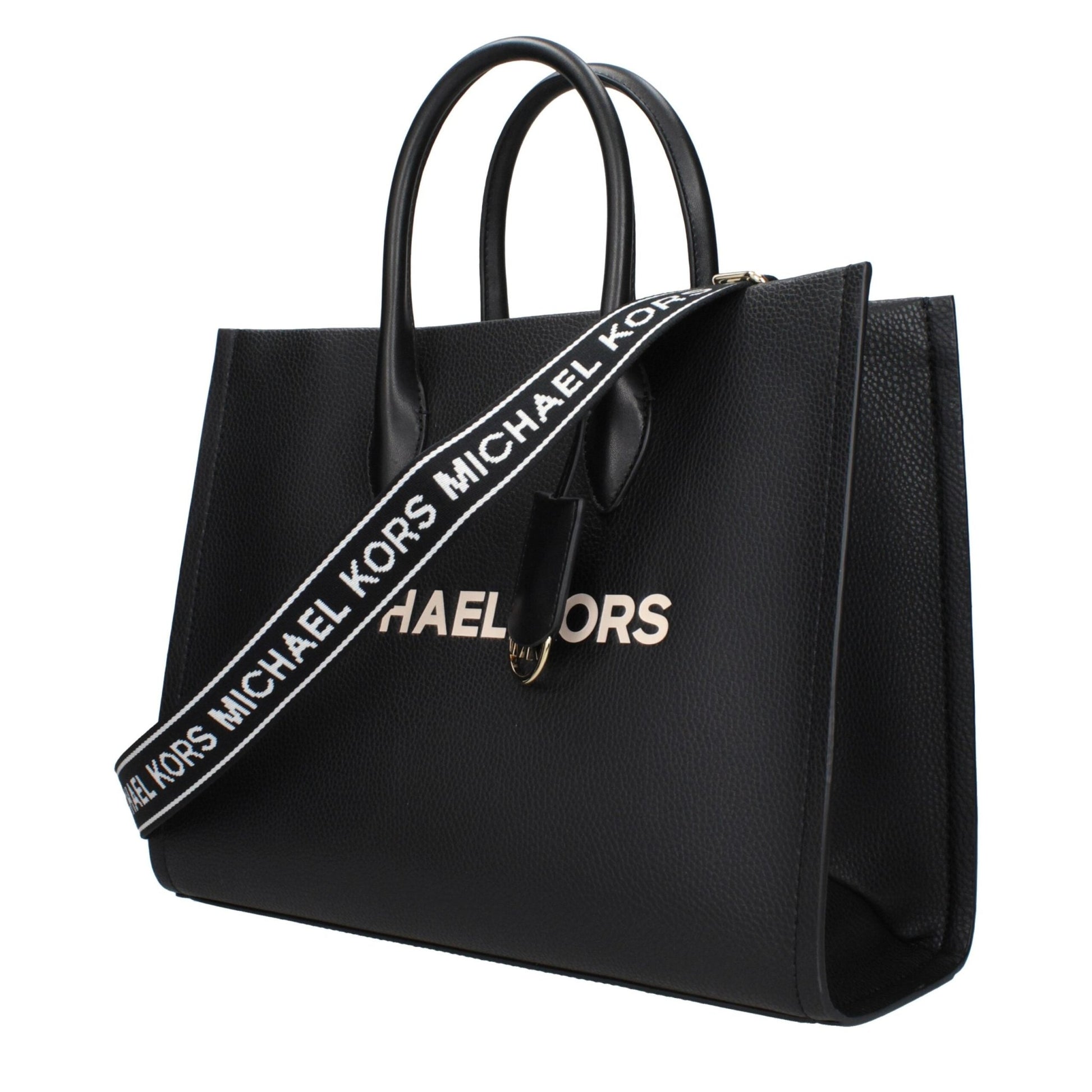 Michael Kors Black Leather Handbag - HBPS Beauty & Fashion