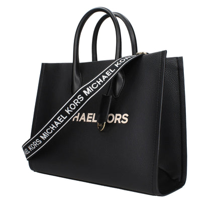 Michael Kors Black Leather Handbag - HBPS Beauty & Fashion