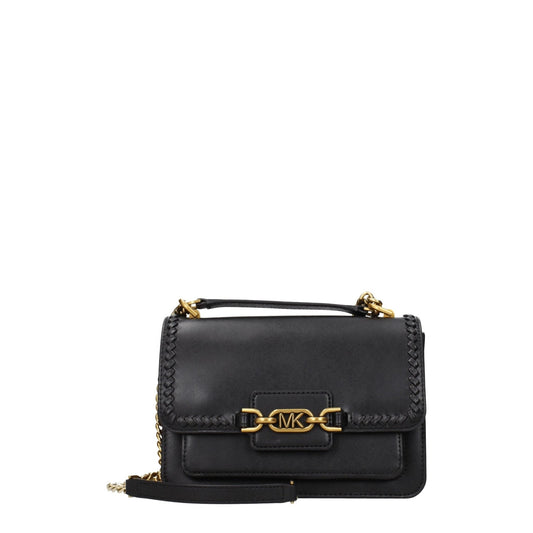 Michael Kors Black Leather Shoulder Bag - HBPS Beauty & Fashion