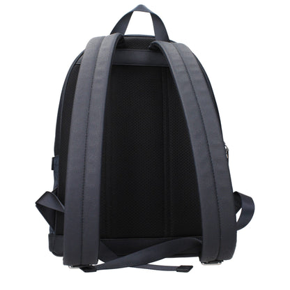 Michael Kors Blue Fabric Backpack - HBPS Beauty & Fashion