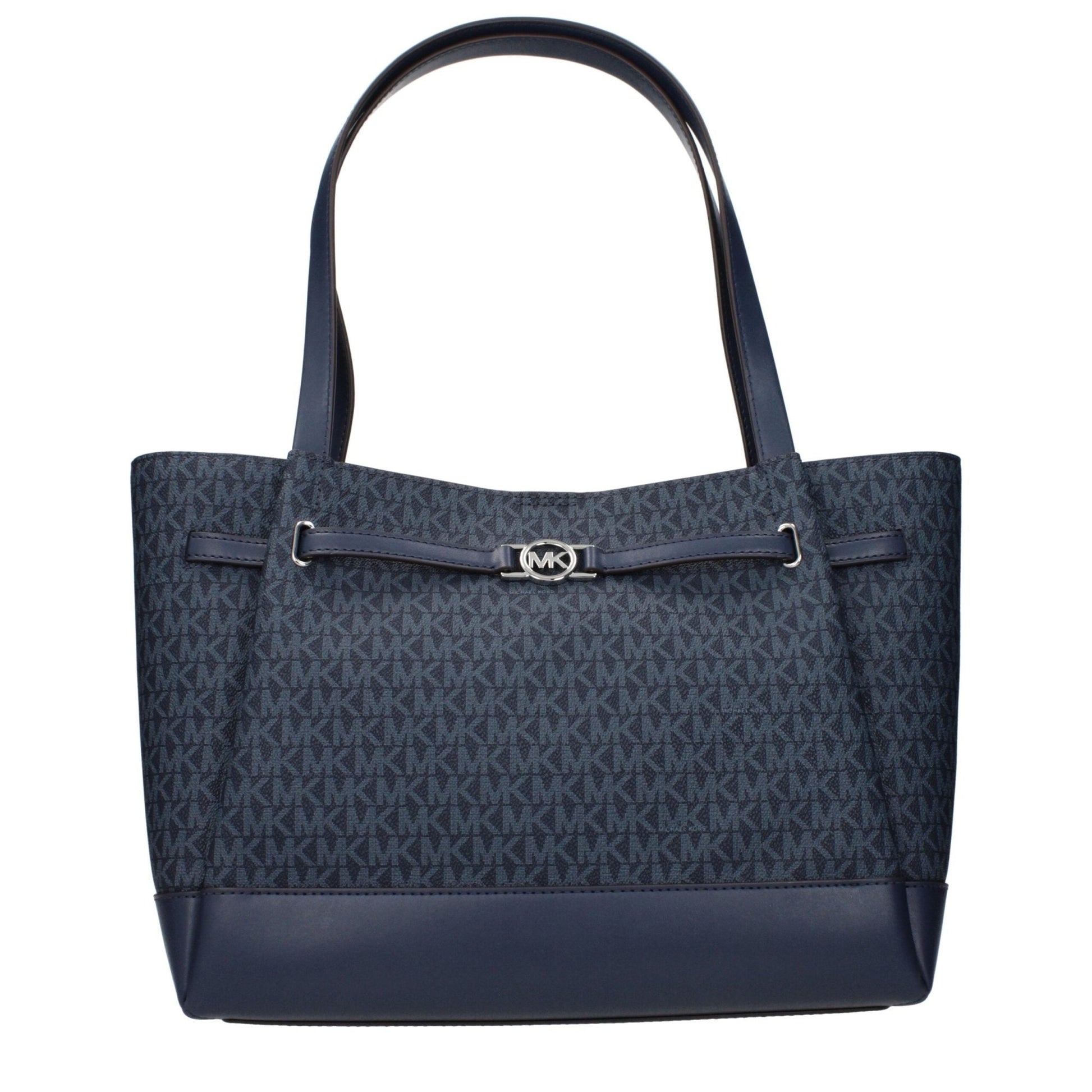Michael Kors Blue Fabric Shoulder Bag - HBPS Beauty & Fashion