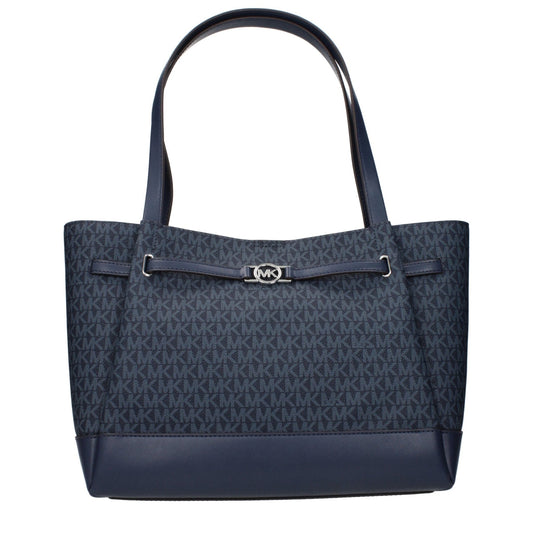 Michael Kors Blue Fabric Shoulder Bag - HBPS Beauty & Fashion