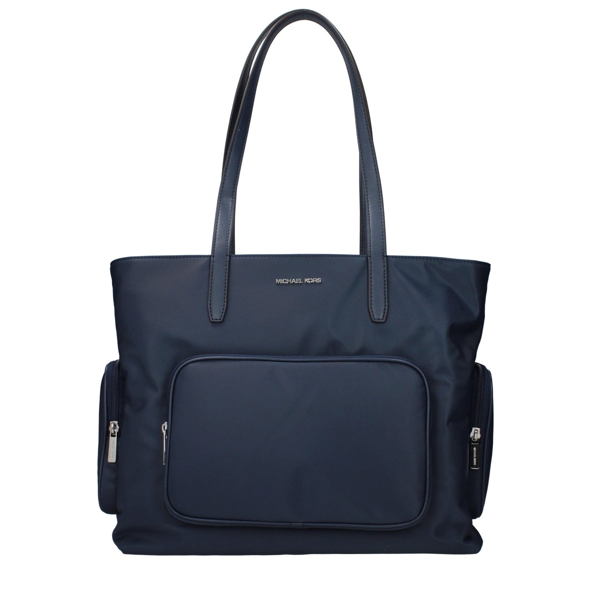 Michael Kors Blue Fabric Shoulder Bag - HBPS Beauty & Fashion