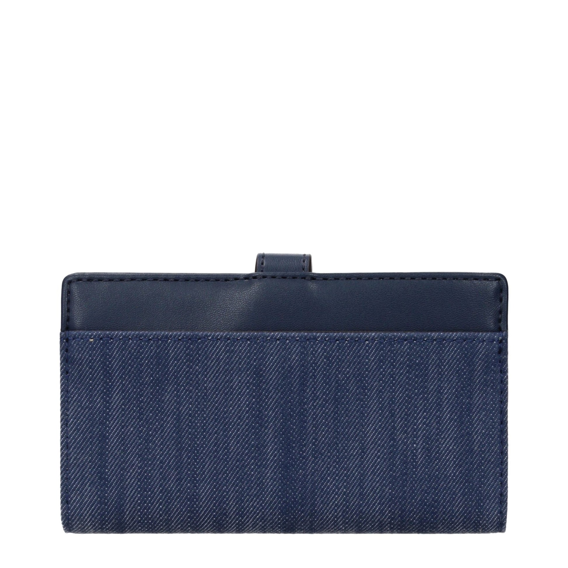 Michael Kors Blue Fabric Wallet - HBPS Beauty & Fashion
