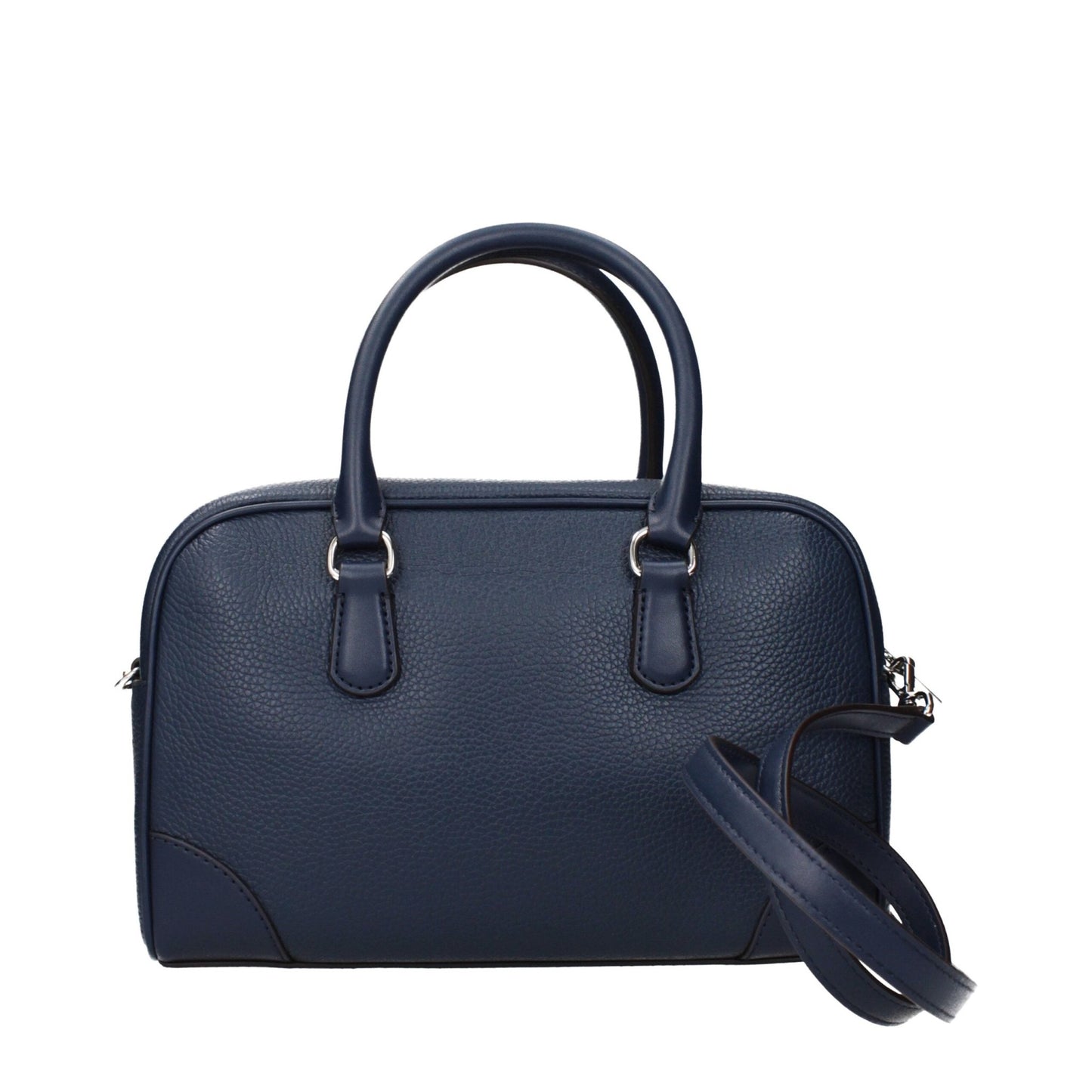 Michael Kors Blue Leather Handbag - HBPS Beauty & Fashion