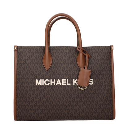 Michael Kors Brown Fabric Handbag - HBPS Beauty & Fashion