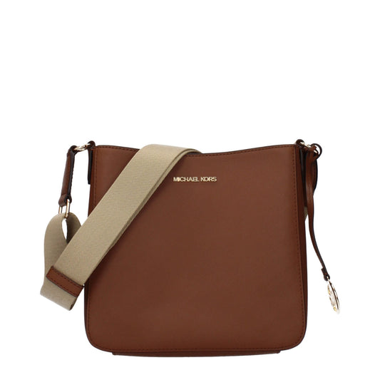 Michael Kors Brown Leather Shoulder Bag - HBPS Beauty & Fashion